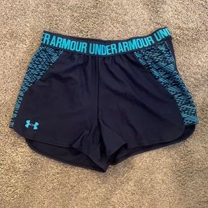 Under Amour blue workout shirt size Medium